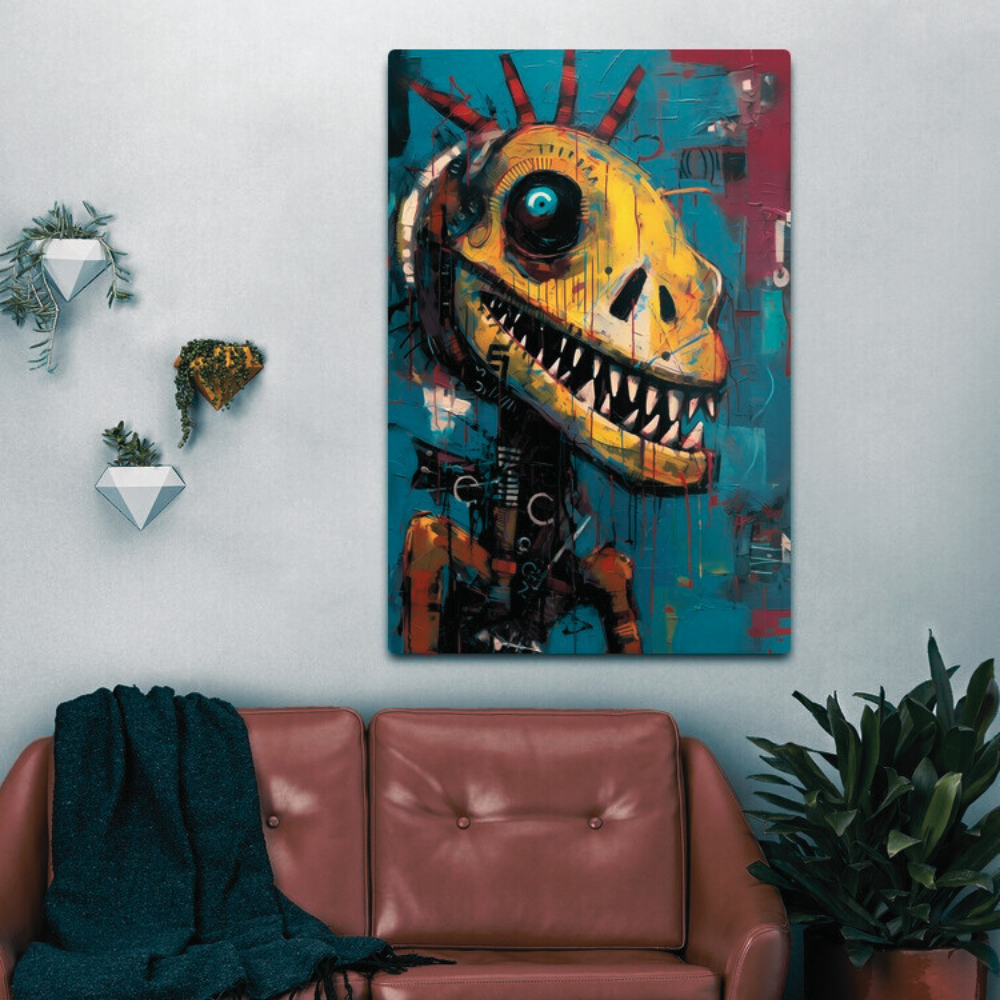 Ferocious Dino Poster: Your Statement Piece for Attention