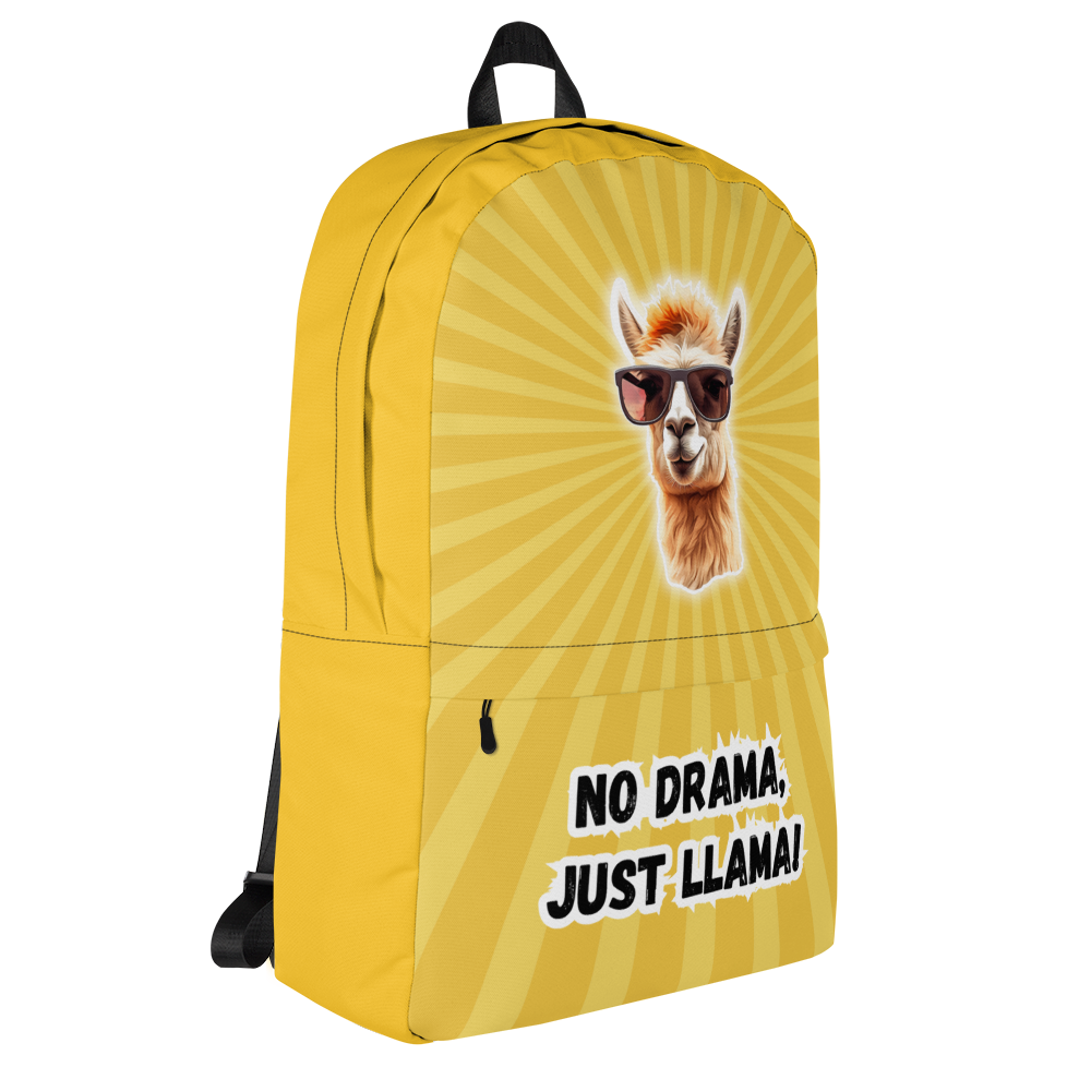 Llama-rific Backpack: No Drama, Just Llama!