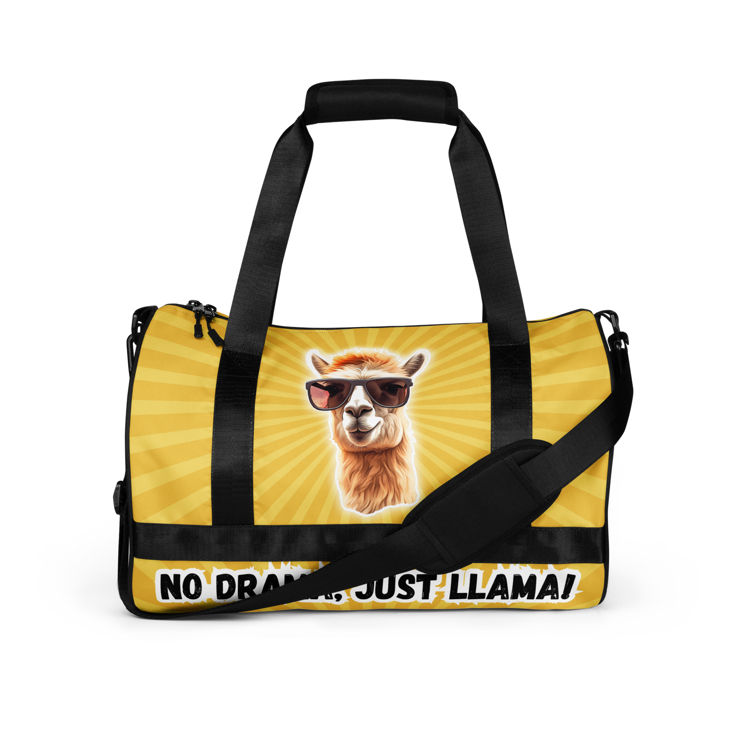 Llamazing Sports Bag: No Drama, Just Llama!