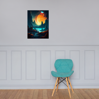 Discover the Beauty of Alien Nature with Our Wall Poster