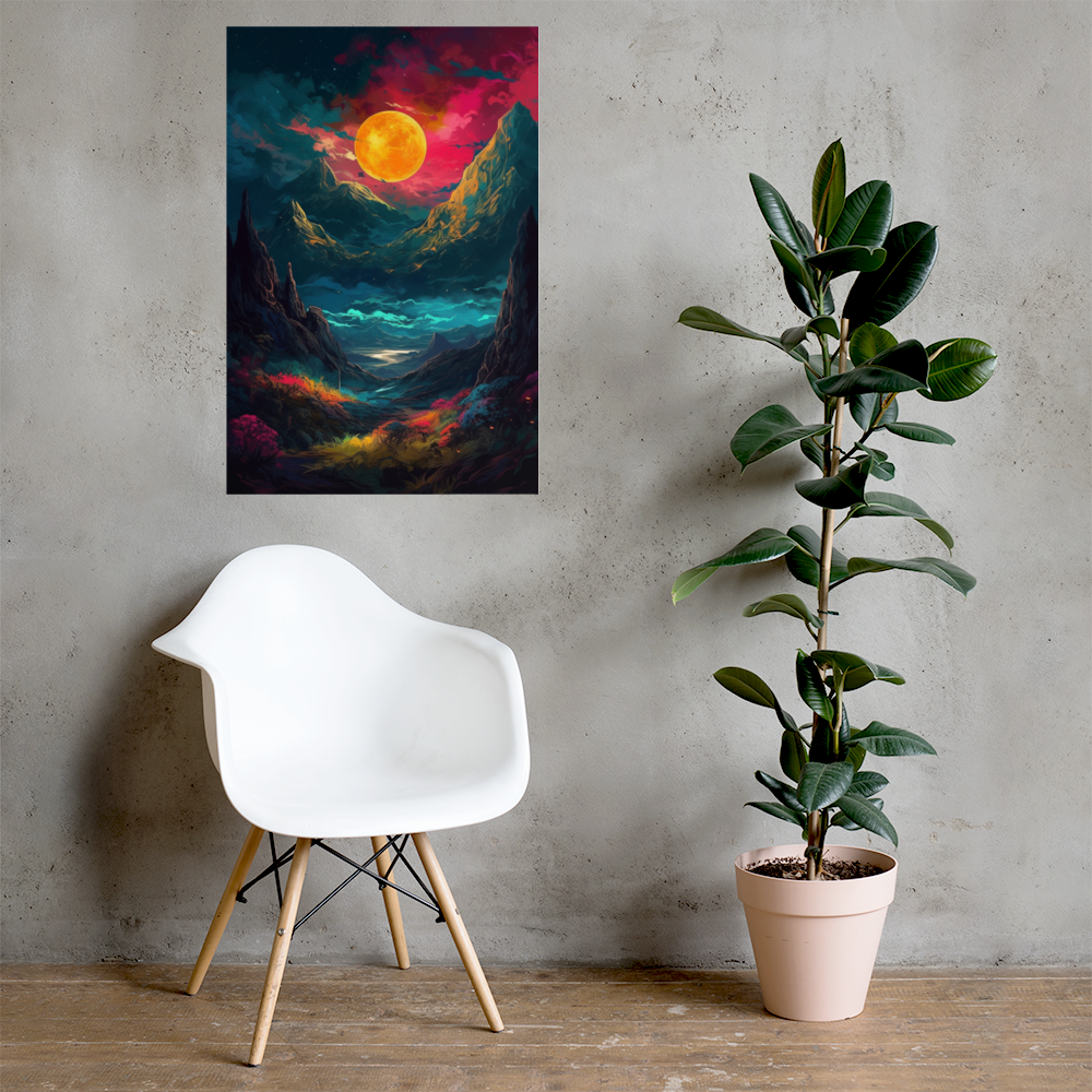 Bring Otherworldly Beauty to Your Walls with our Extraterrestrial Posters!