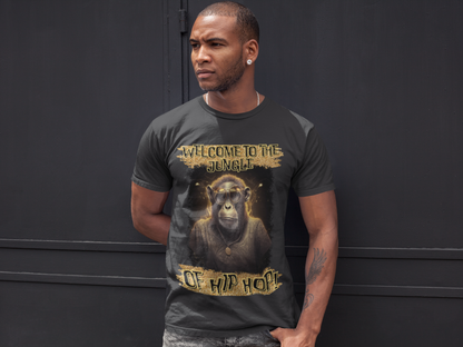 Jungle of Hip Hop Monkey T-shirt - Get Your Style On