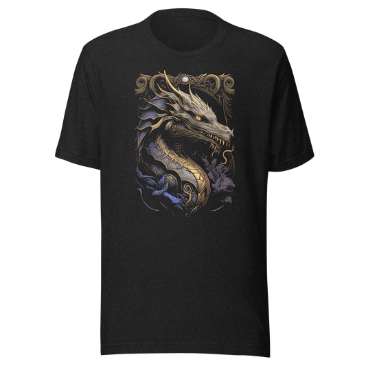 Unisex t-shirt: Dragon Rage. Mythic Realms.