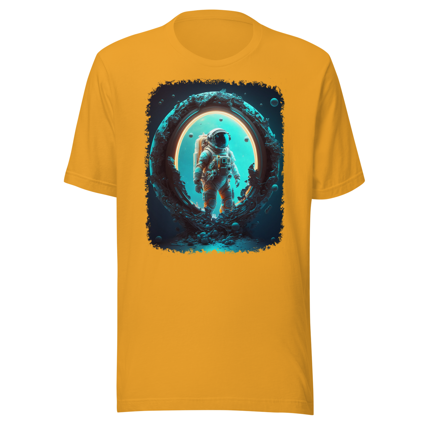 Cosmic Adventure Awaits with Our Unisex Astronaut T-Shirt!