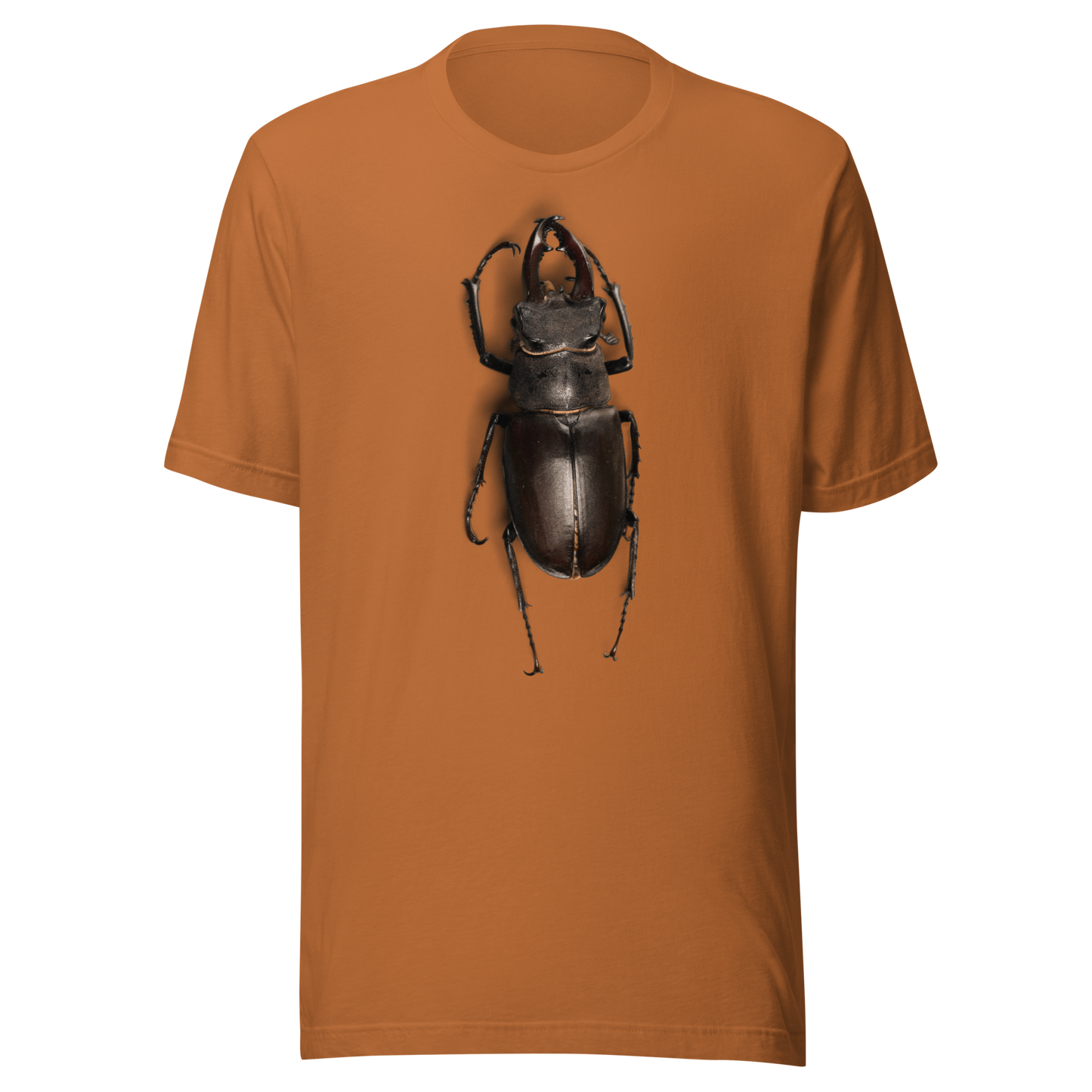 Get Noticed with Our Unisex T-Shirt Featuring a Giant Beetle Print