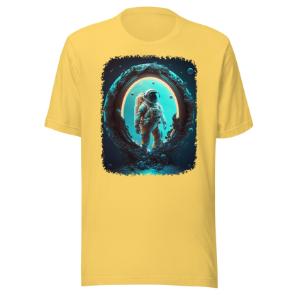 Cosmic Adventure Awaits with Our Unisex Astronaut T-Shirt!