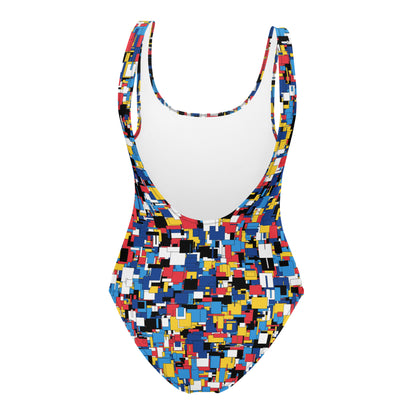 Stand Out in Style with Our Colorful Swimsuit! One-Piece Swimsuit