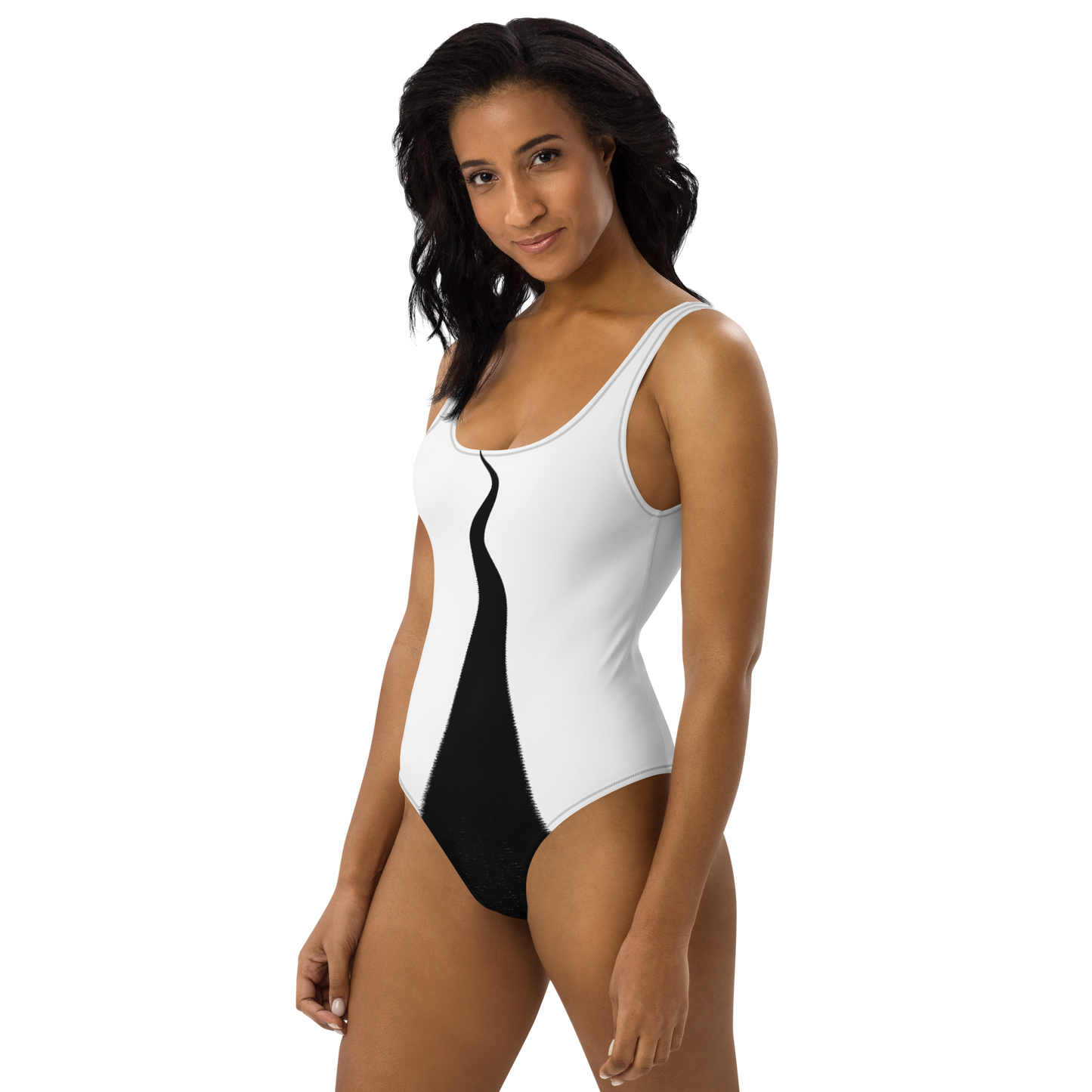 One-Piece Swimsuit. Make Waves in Style with our Tornado-Inspired Swimsuit!