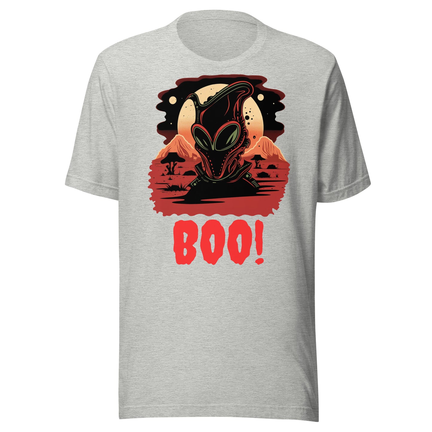 Alien BOO! Funny Unisex T-shirt